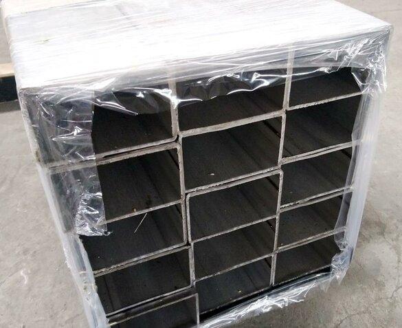 Труба нержавеющая матовая прямоугольная AISI 304 80х40х2 — фото 2